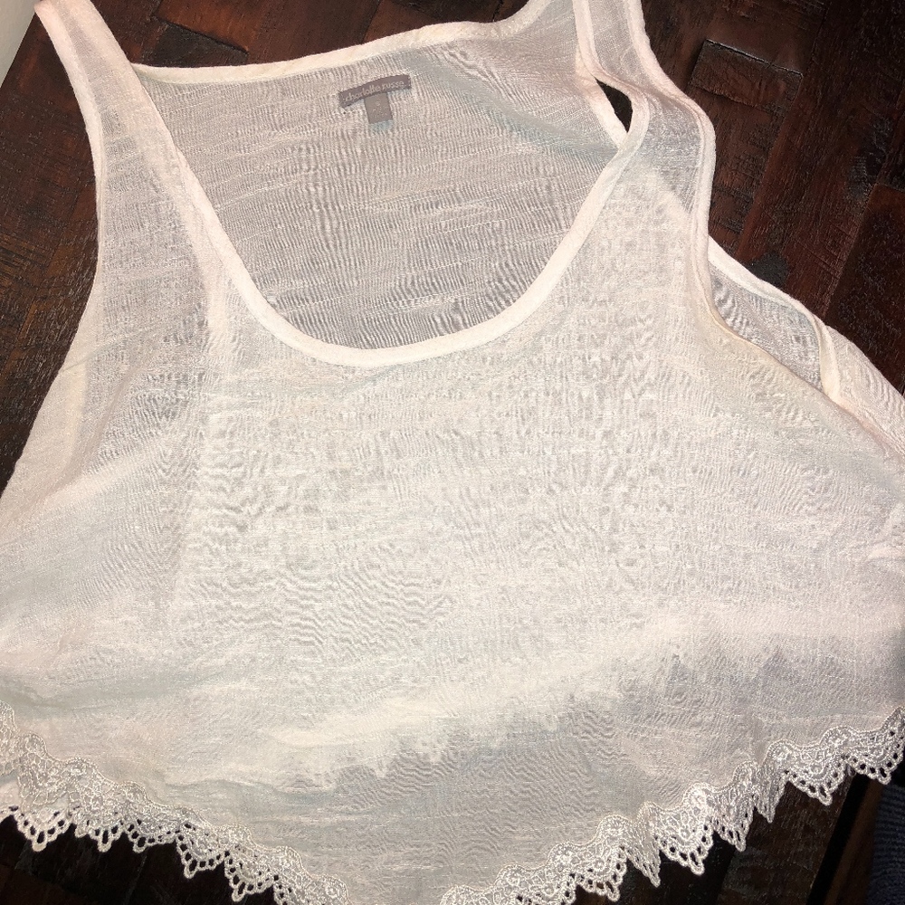 White Crop Top